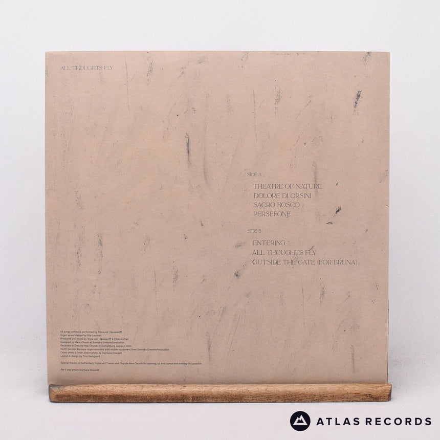 Anna von Hausswolff - All Thoughts Fly - Gold LP Vinyl Record - NM/NM