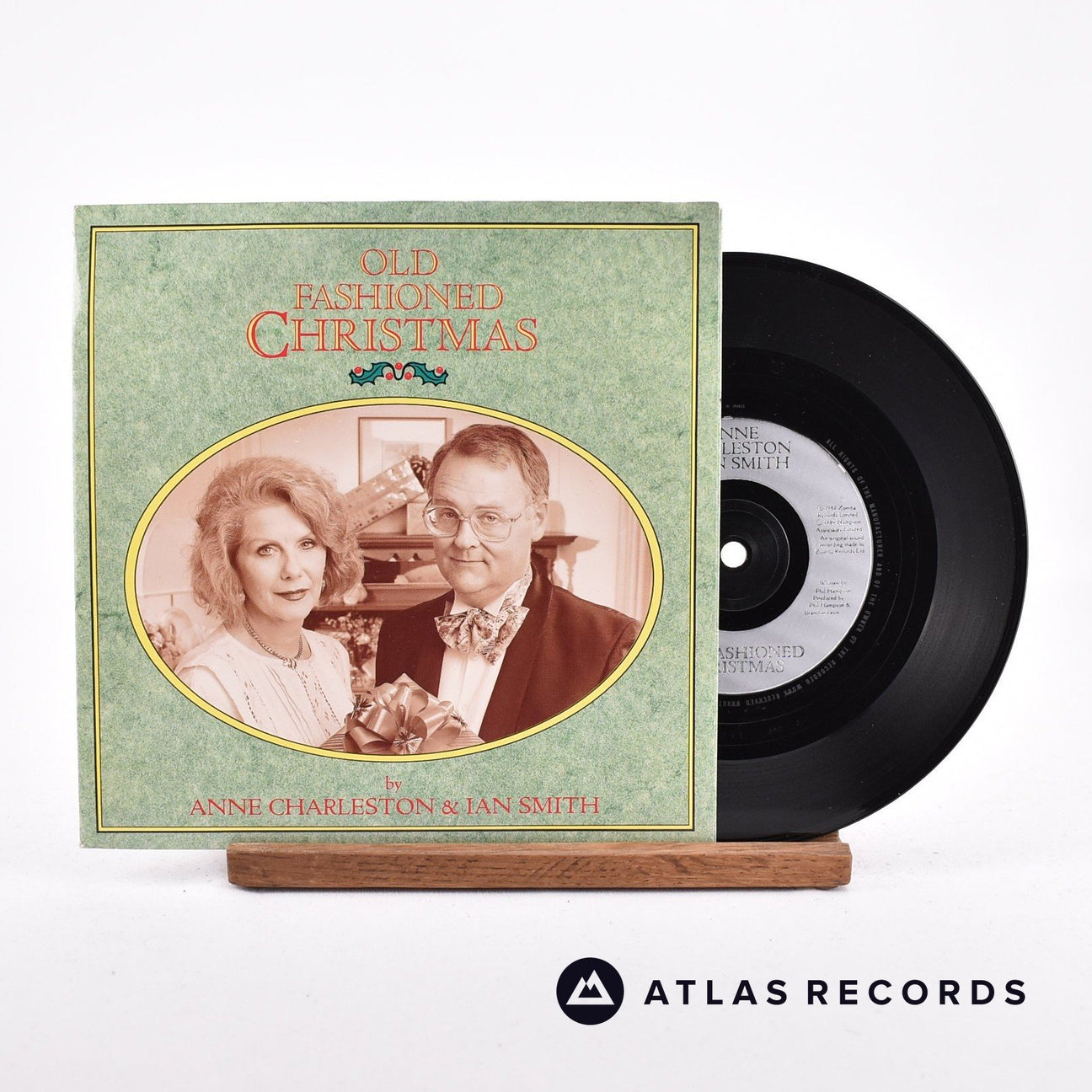 Anne Charleston Old Fashioned Christmas 7" Vinyl Record - Front Cover & Record