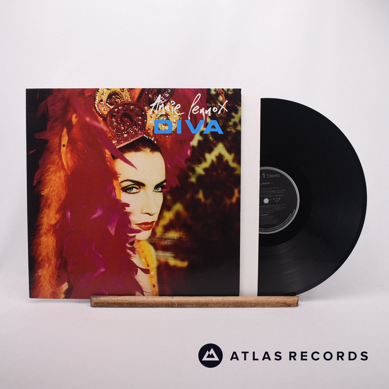 Annie Lennox Diva LP Vinyl Record - Front Cover & Record