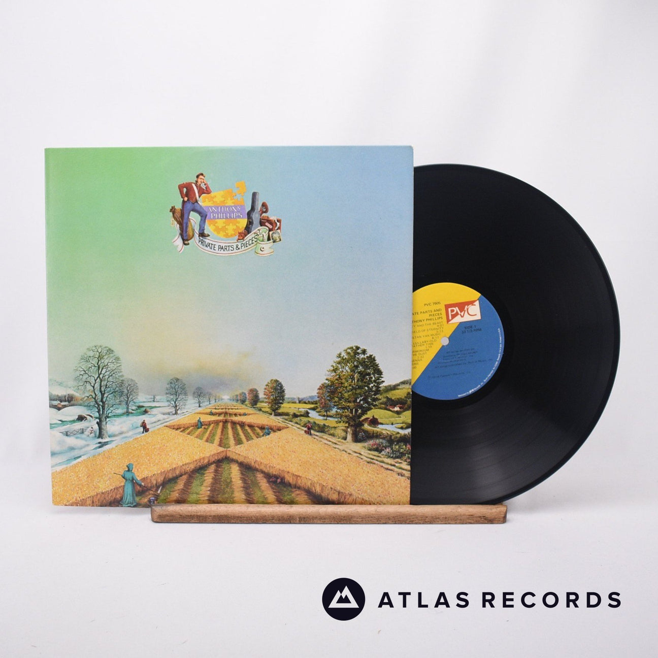 Anthony Phillips Private Parts And Pieces LP Vinyl Record - Front Cover & Record