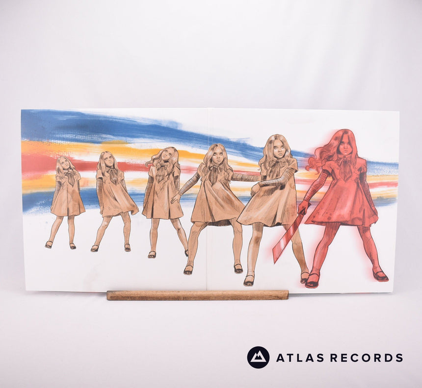 Anthony Willis - Megan - Blue & White Swirl 2 x LP Vinyl Record - EX/NM