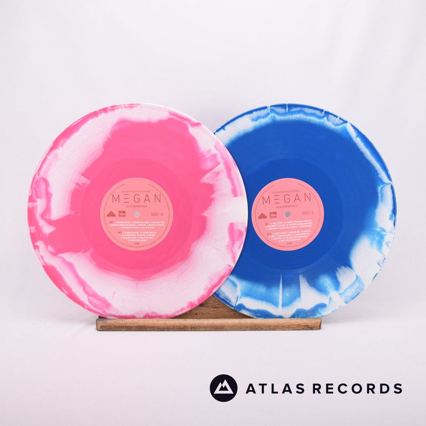 Anthony Willis - Megan - Blue & White Swirl 2 x LP Vinyl Record - EX/NM