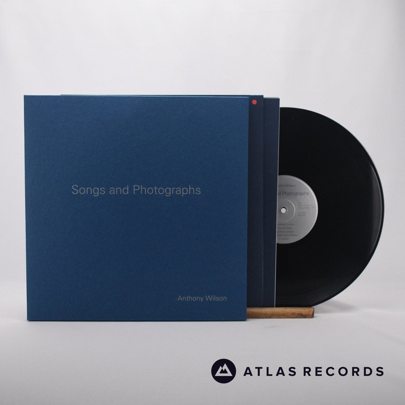Anthony Wilson Songs and Photographs LP Vinyl Record - Front Cover & Record