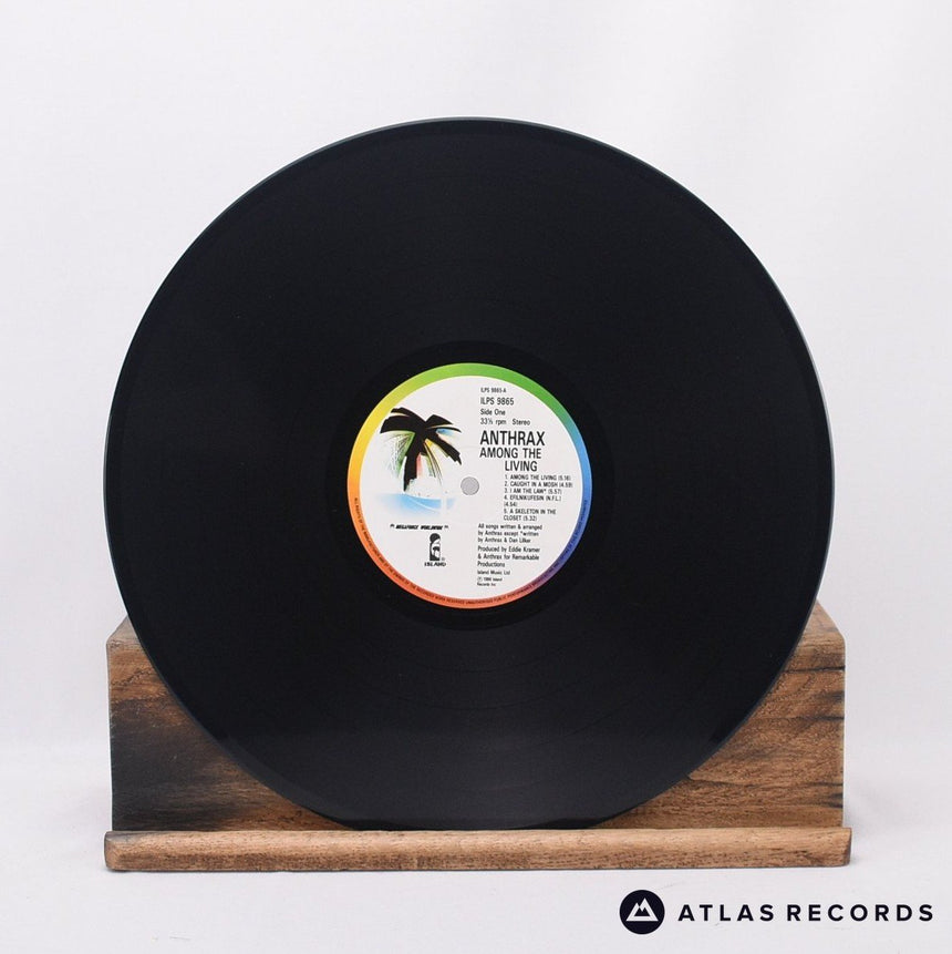 Anthrax - Among The Living - A-1U B-1U LP Vinyl Record - VG+/VG+