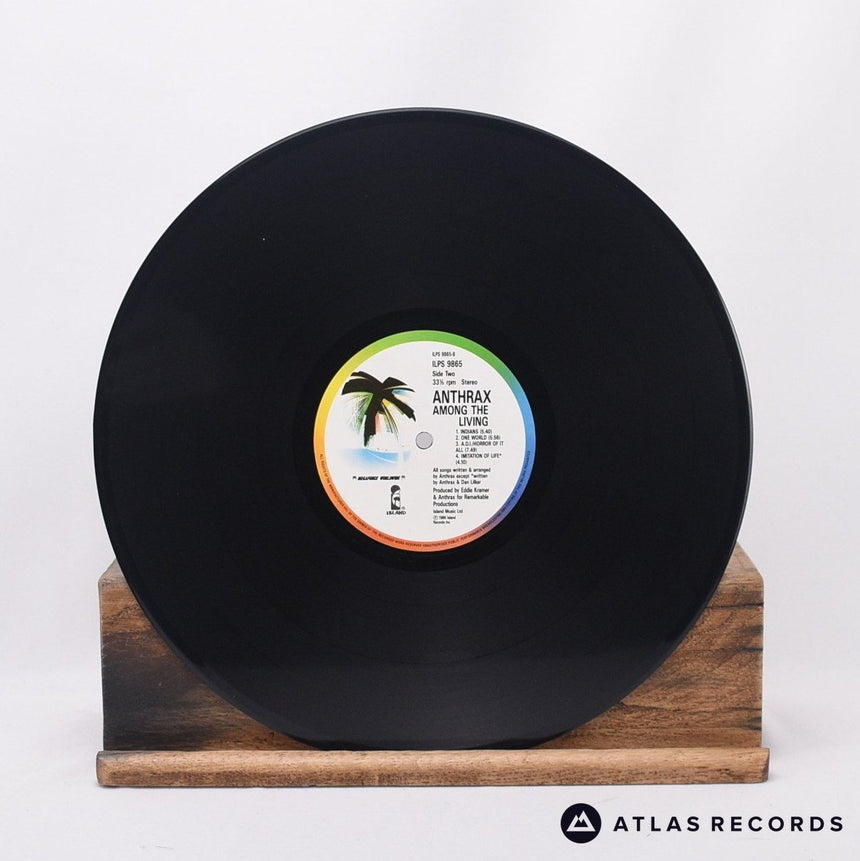 Anthrax - Among The Living - A-1U B-1U LP Vinyl Record - VG+/VG+