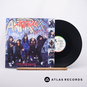 Anthrax I'm The Man 12" Vinyl Record - Front Cover & Record