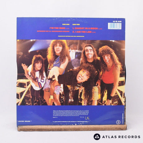 Anthrax - I'm The Man - Townhouse 12" Vinyl Record - VG+/EX