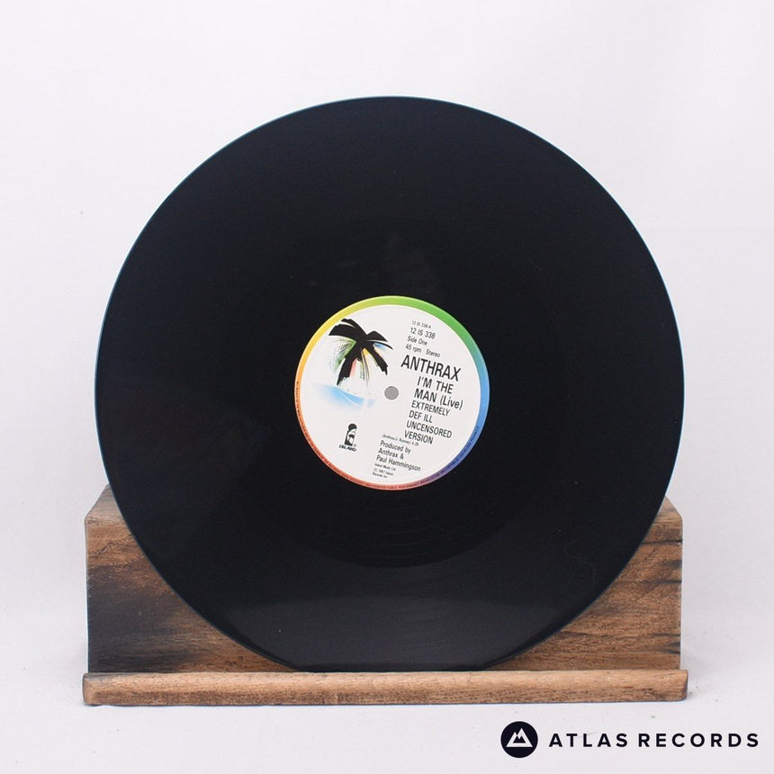 Anthrax - I'm The Man - Townhouse 12" Vinyl Record - VG+/EX