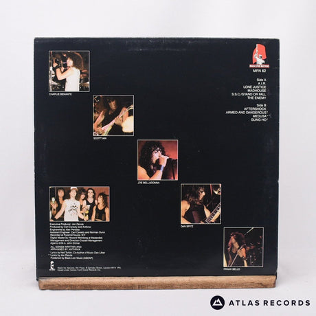 Anthrax - Spreading The Disease - Mpo Repress Timtom LP Vinyl Record - VG+/EX