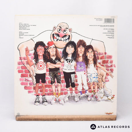 Anthrax - State Of Euphoria - Insert LP Vinyl Record - EX/VG+