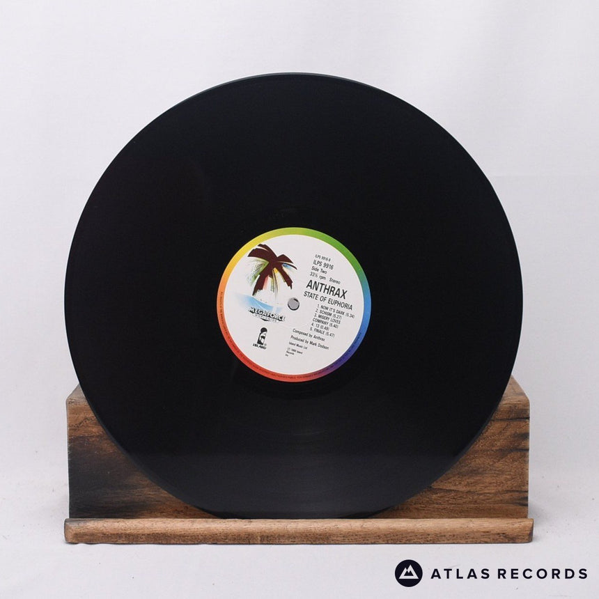 Anthrax - State Of Euphoria - Insert A-1 B-1 LP Vinyl Record - EX/EX