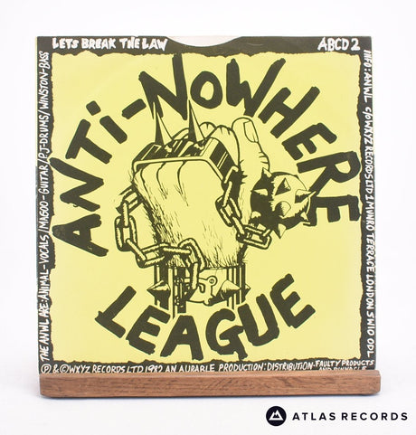 Anti-Nowhere League - I Hate...People - 7" Vinyl Record - VG+/VG+