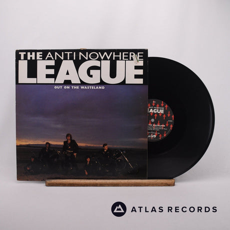 Anti-Nowhere League Out On The Wasteland 12" Vinyl Record - Front Cover & Record