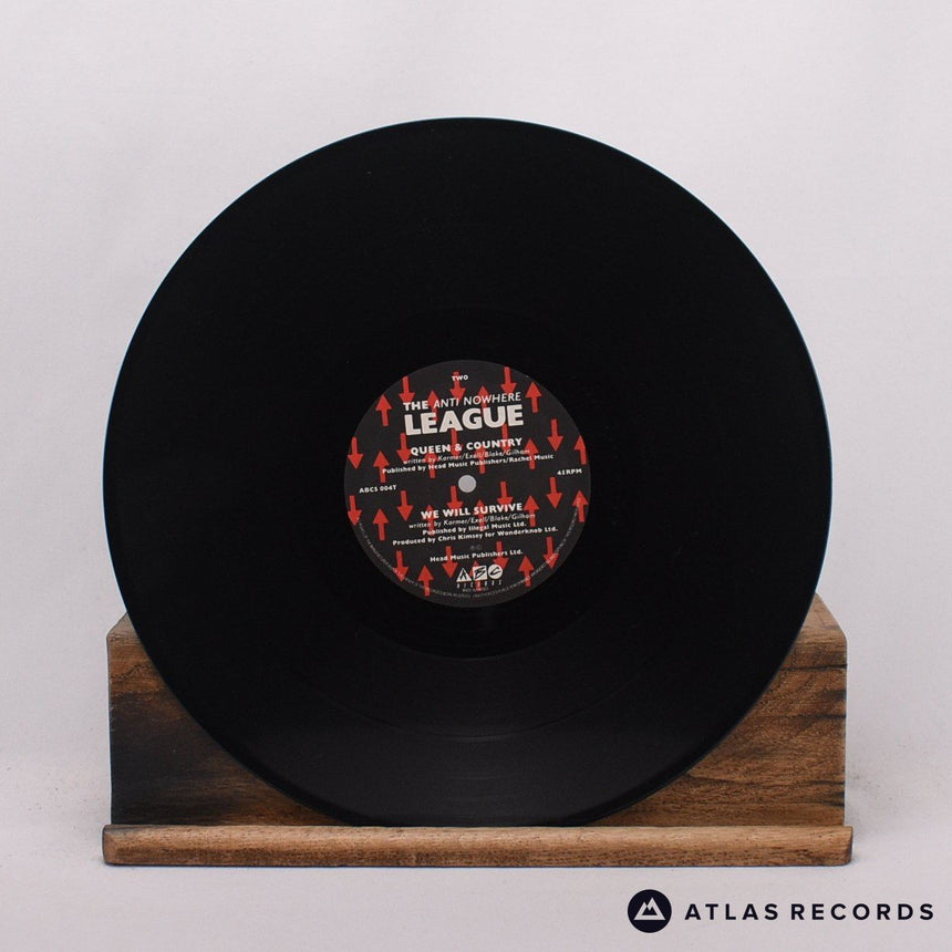 Anti-Nowhere League - Out On The Wasteland - 12" Vinyl Record - VG+/VG+