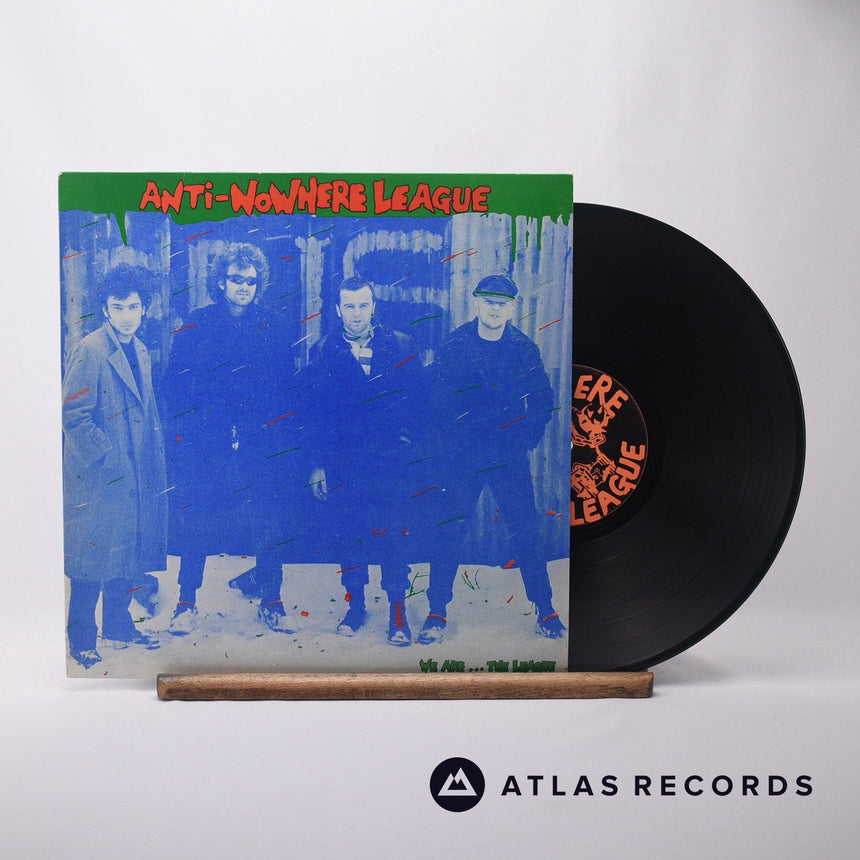 Anti-Nowhere League We Are...The League LP Vinyl Record - Front Cover & Record