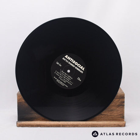 Antisocial - Battle Scarred Skinheads - Reissue A B LP Vinyl Record - NM/NM