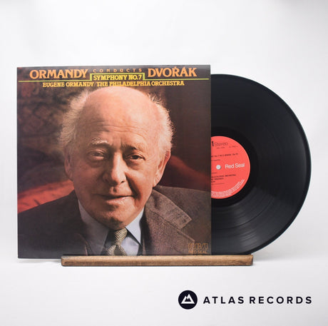 Antonín Dvořák Ormandy Conducts Dvořák, Symphony No. 7 LP Vinyl Record - Front Cover & Record