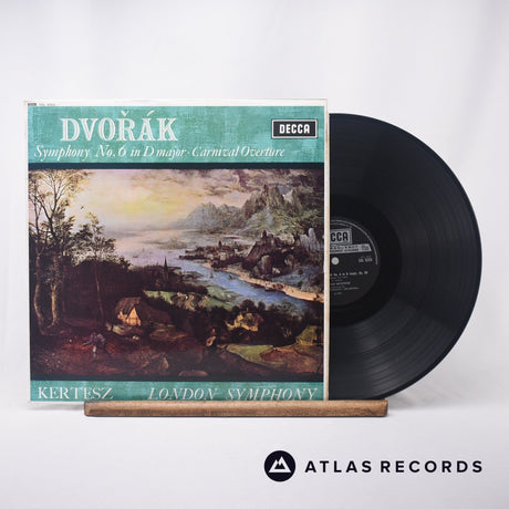 Antonín Dvořák Symphony No. 6 In D Major ∙ Carnival Overture LP Vinyl Record - Front Cover & Record