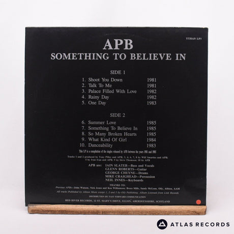 Apb - Something To Believe In - LP Vinyl Record - EX/EX