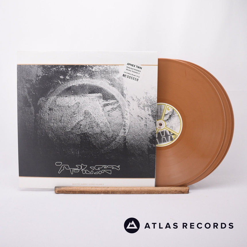 Aphex Twin - Selected Ambient Works Volume II - Brown Insert 3 x LP Vinyl Record