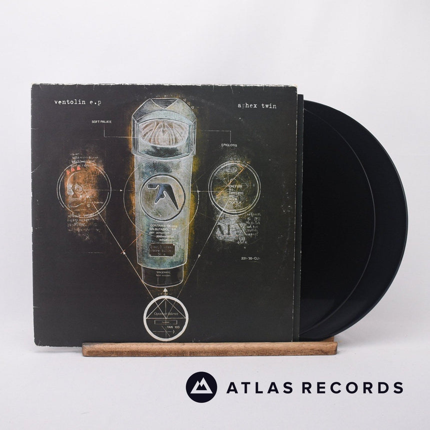 Aphex Twin Ventolin E.P 2 x 12" Vinyl Record - Front Cover & Record