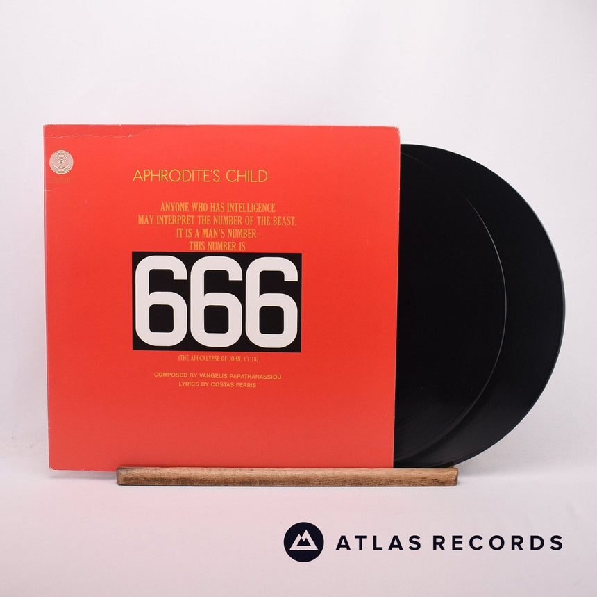 Aphrodite's Child 666 2 x LP Vinyl Record - Front Cover & Record