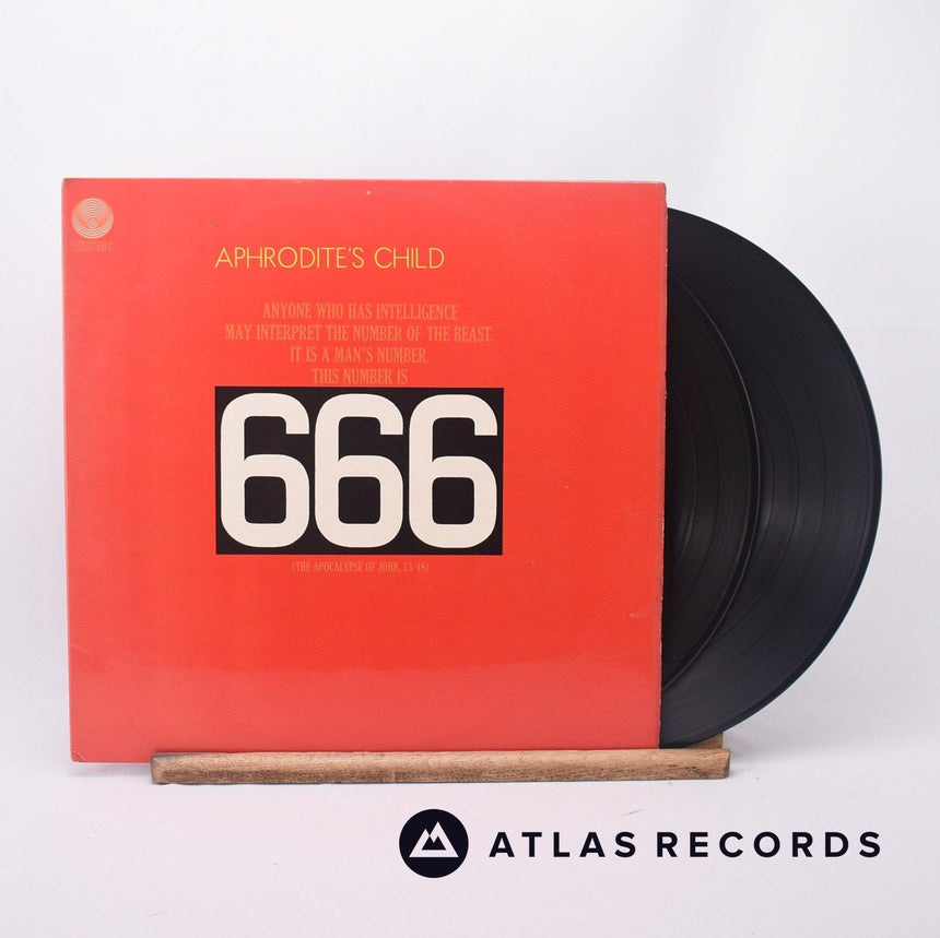 Aphrodite's Child 666 2 x LP Vinyl Record - Front Cover & Record