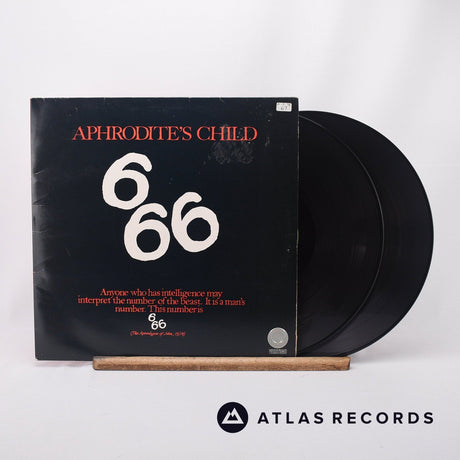 Aphrodite's Child 666 2 x LP Vinyl Record - Front Cover & Record