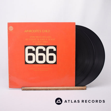 Aphrodite's Child 666 2 x LP Vinyl Record - Front Cover & Record