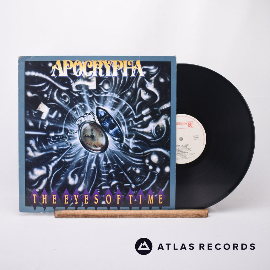 Apocrypha The Eyes Of Time LP Vinyl Record - Front Cover & Record