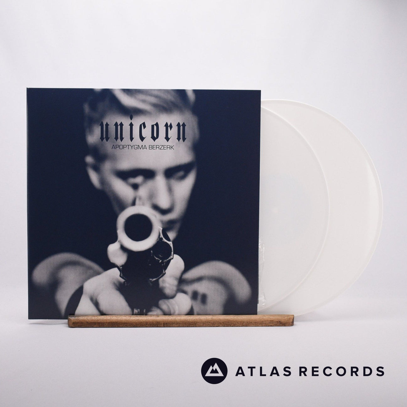 Apoptygma Berzerk Unicorn Double LP Vinyl Record - Front Cover & Record
