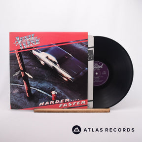 April Wine Harder.....Faster LP Vinyl Record - Front Cover & Record