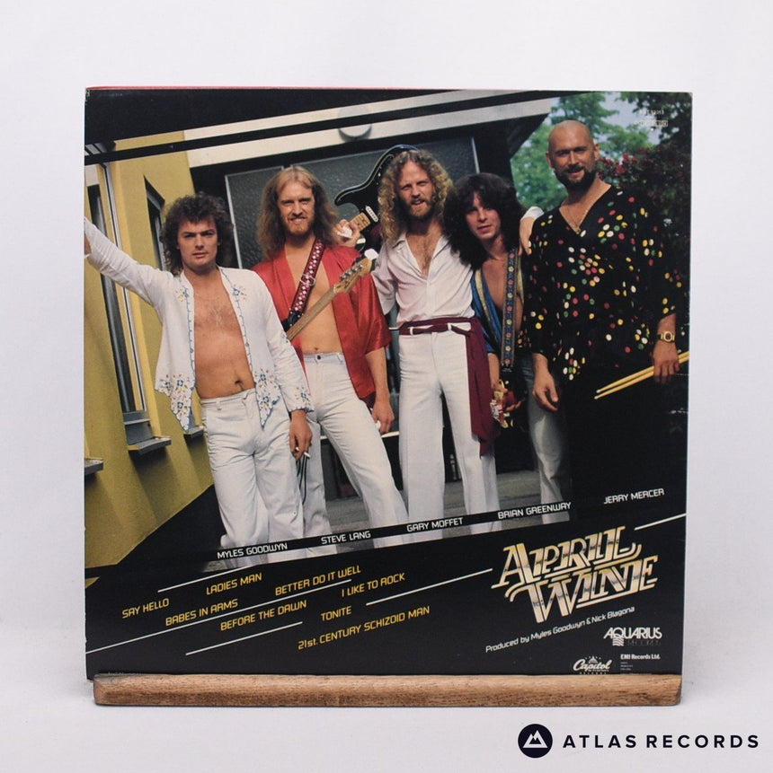April Wine - Harder.....Faster - LP Vinyl Record - EX/EX