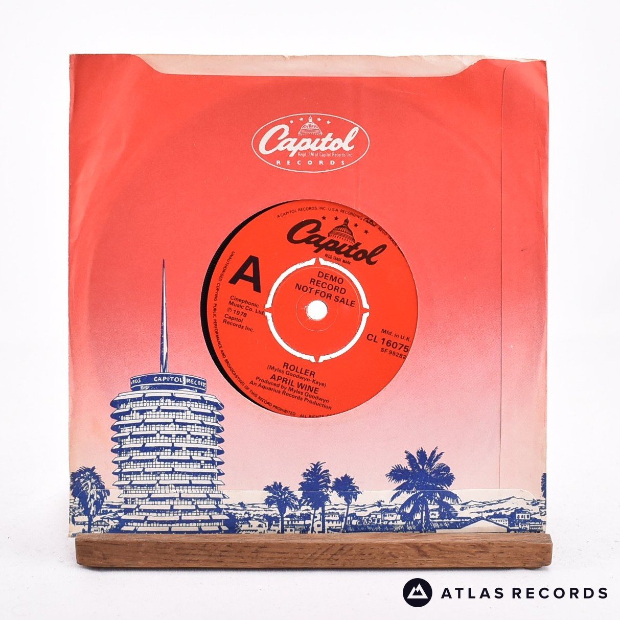 April Wine Roller 7" Vinyl Record - In Sleeve