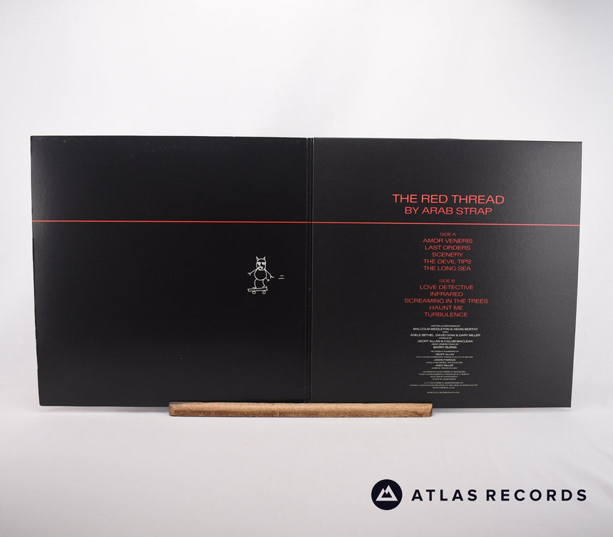 Arab Strap - The Red Thread - 180G Damont Gatefold LP Vinyl Record - EX/EX