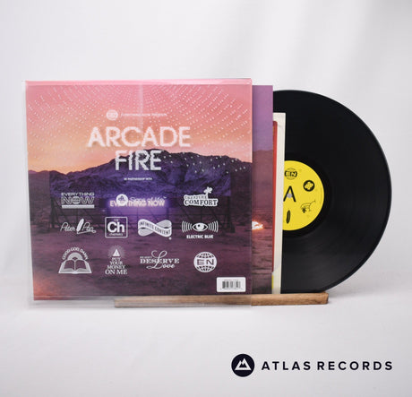 Arcade Fire Everything Now LP Vinyl Record - Front Cover & Record
