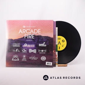 Arcade Fire Everything Now LP Vinyl Record - Front Cover & Record