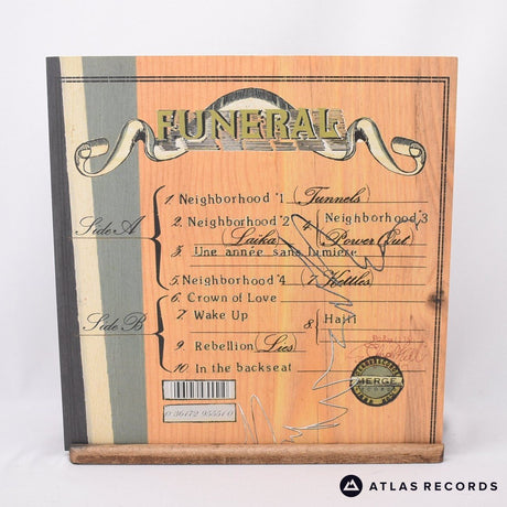 Arcade Fire - Funeral - Embossed Sleeve Insert LP Vinyl Record - EX/VG+