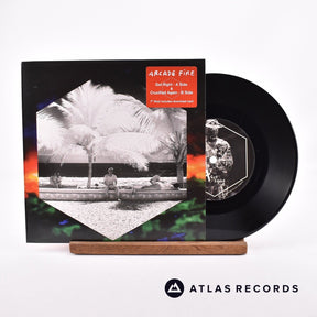 Arcade Fire Get Right 7" Vinyl Record - Front Cover & Record