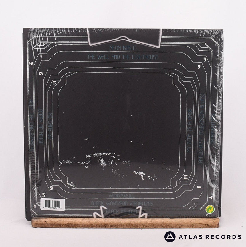 Arcade Fire - Neon Bible - Etched Reissue A B C 2 x LP Vinyl Record - NM/NM