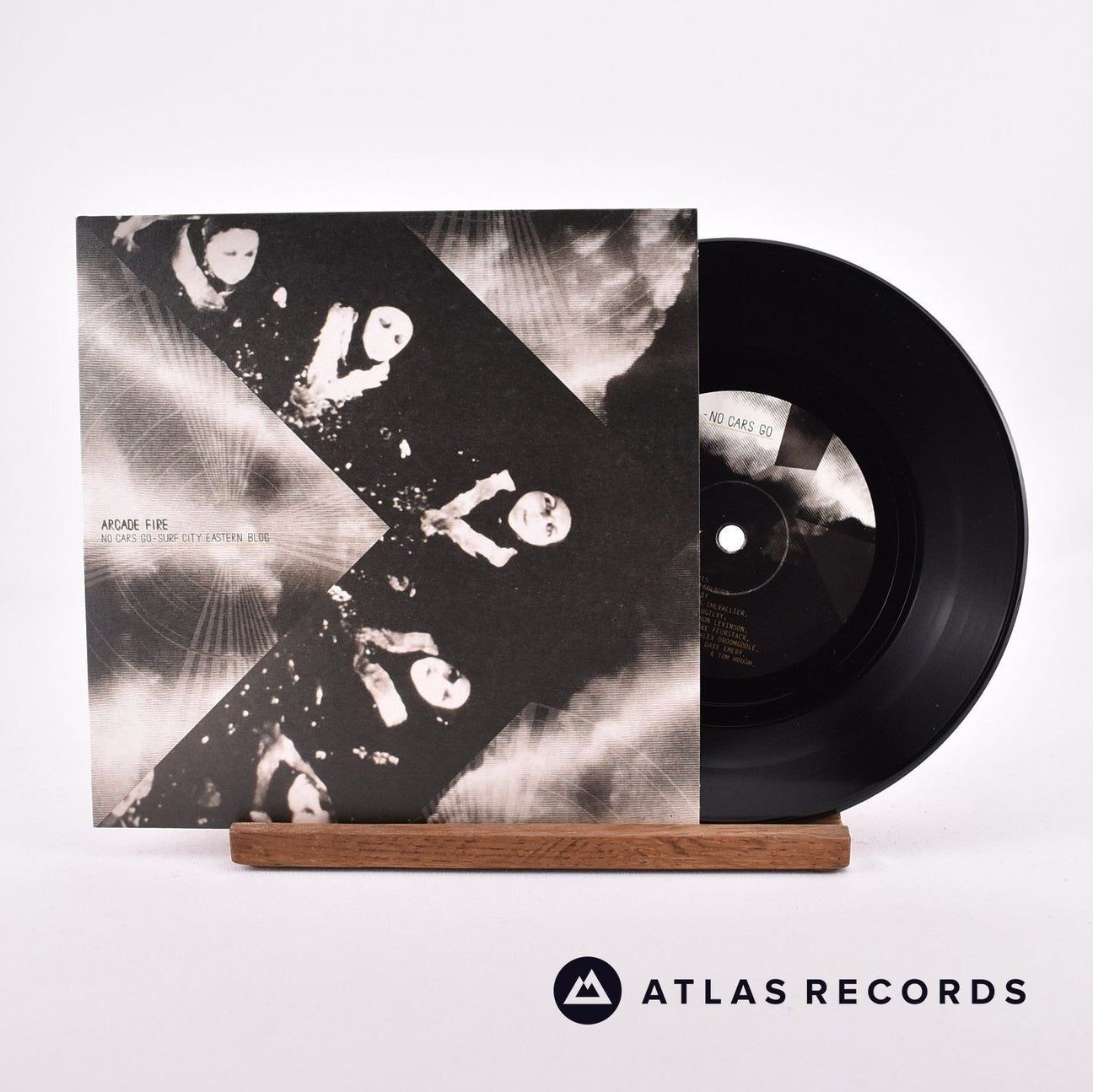 Arcade Fire No Cars Go 7" Vinyl Record - Front Cover & Record