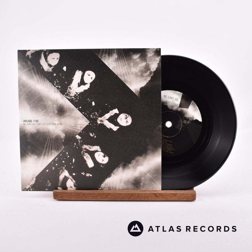 Arcade Fire No Cars Go 7" Vinyl Record - Front Cover & Record