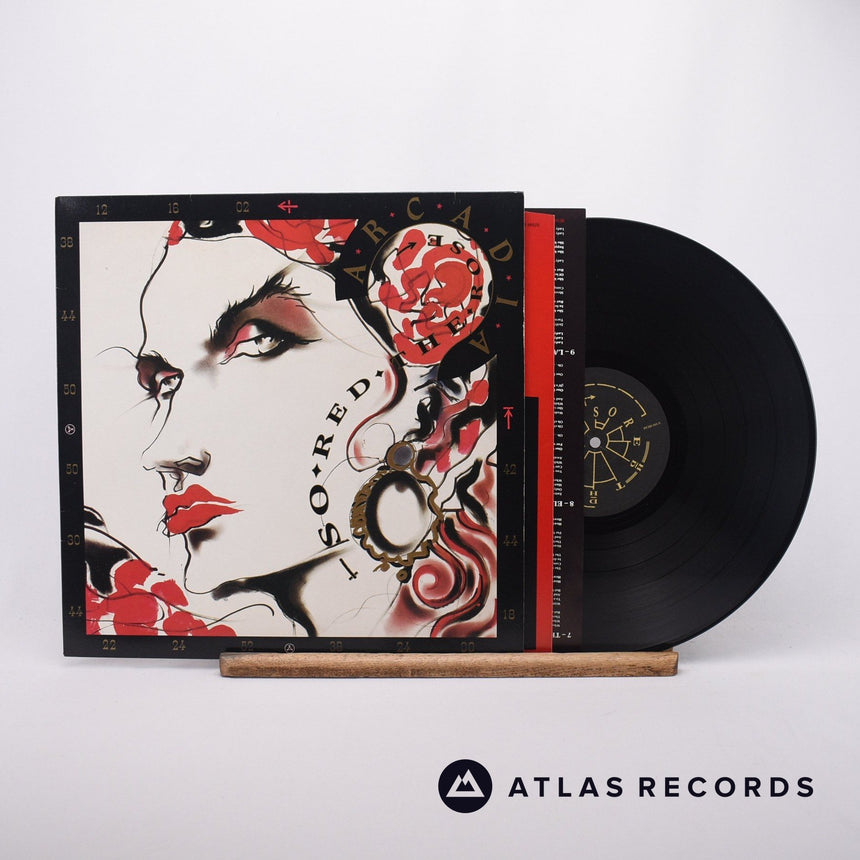 Arcadia So Red The Rose LP Vinyl Record - Front Cover & Record