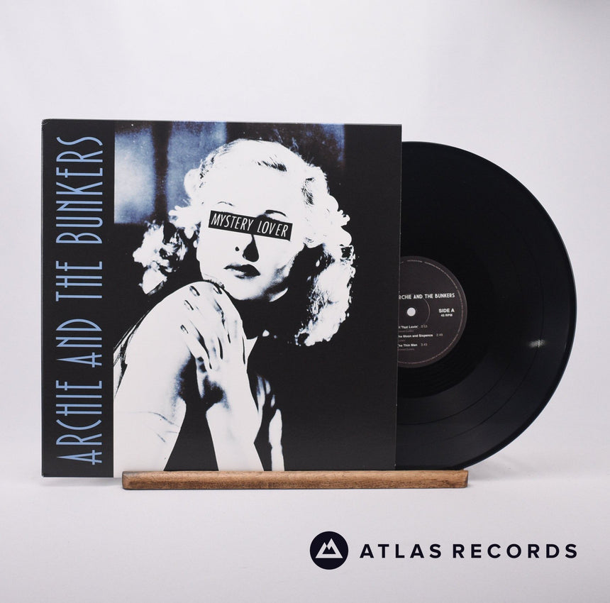 Archie and the Bunkers Mystery Lover 12" Vinyl Record - Front Cover & Record