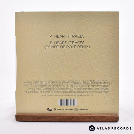 Architecture In Helsinki - Heart It Races - 7" Vinyl Record - NM/NM