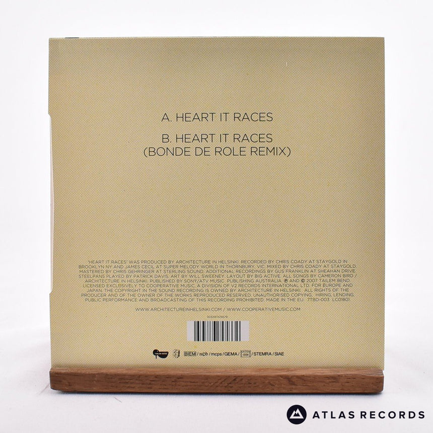 Architecture In Helsinki - Heart It Races - 7" Vinyl Record - NM/NM