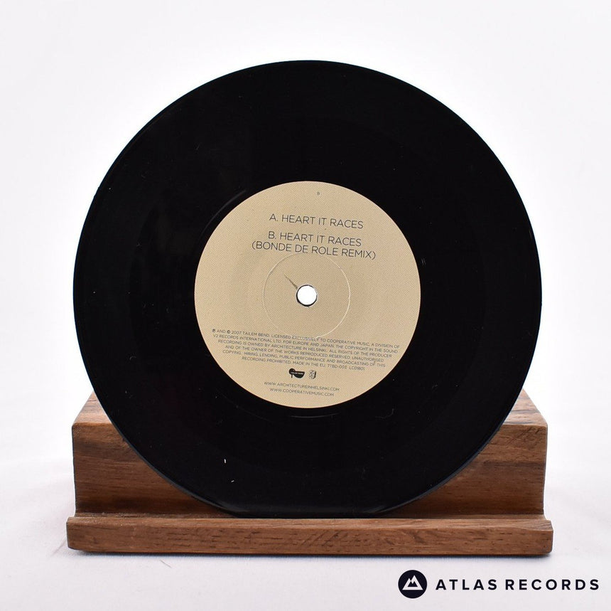 Architecture In Helsinki - Heart It Races - 7" Vinyl Record - NM/NM