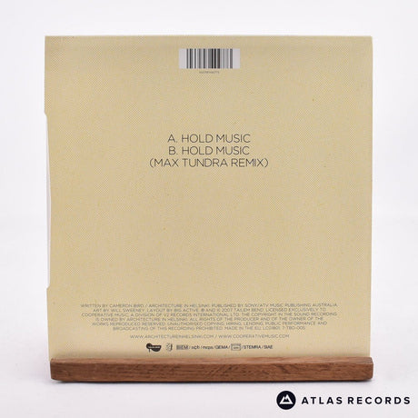 Architecture In Helsinki - Hold Music - 7" Vinyl Record - NM/NM