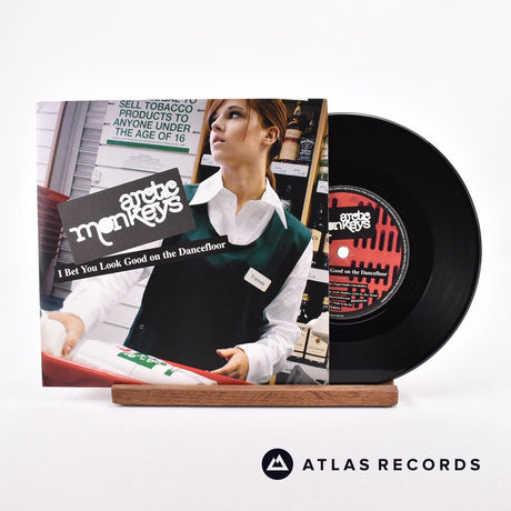 Arctic Monkeys I Bet You Look Good On The Dancefloor 7" Vinyl Record - Front Cover & Record