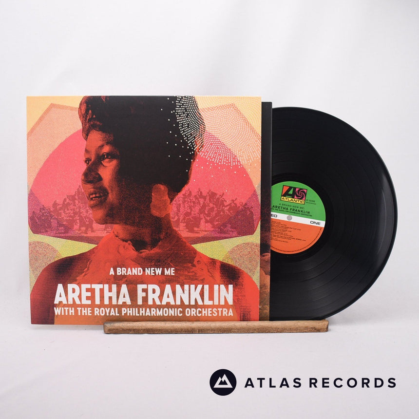 Aretha Franklin A Brand New Me LP Vinyl Record - Front Cover & Record